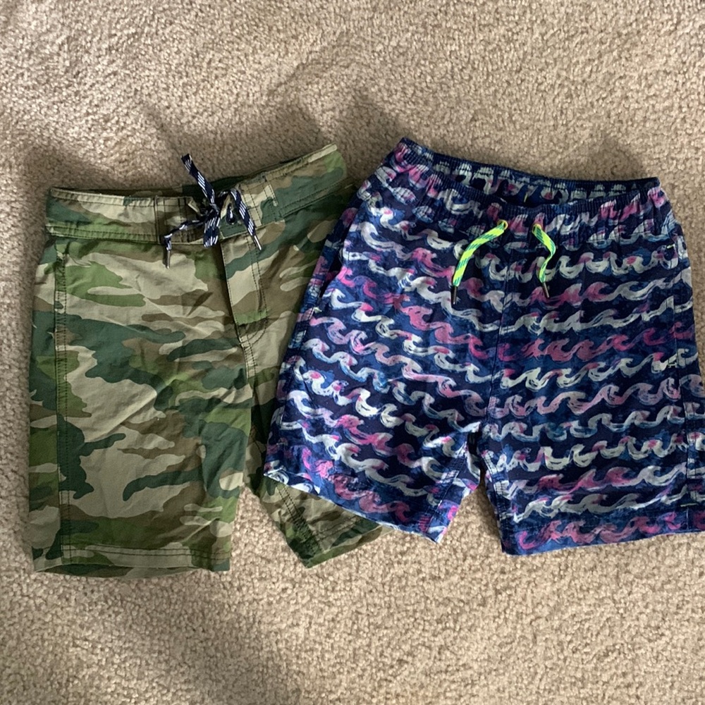 Boys swim trunks by CrewCuts. Size 7
